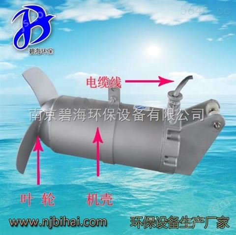 QJB5/12-620/3-480 定速型冲压式混合潜水搅拌机 *